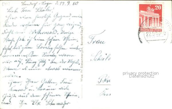 Sayn Bendorf Schloß 3 Burgruinen – Bild 2