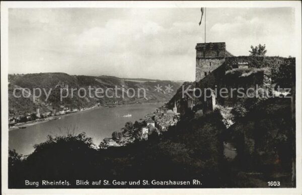 Burg Rheinfels St. Goar St. Goarshausen Rh.