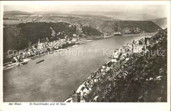 St Goarshausen St. Goar Rhein