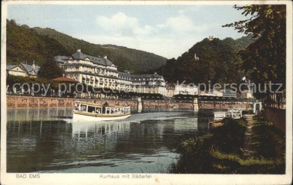 Bad Ems Lahn Kurhaus Bäderlei