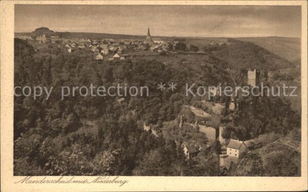Manderscheid Eifel Niederburg