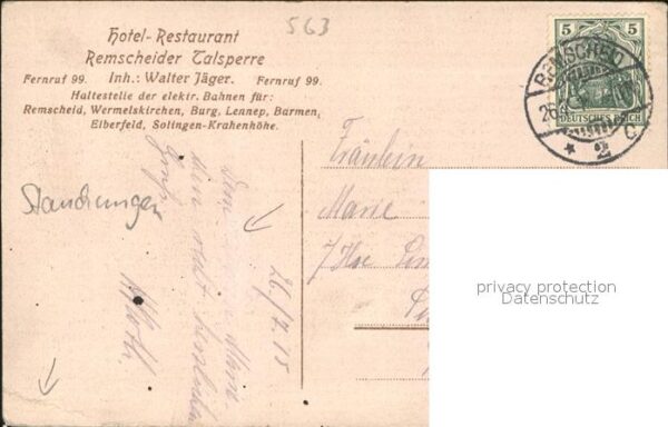 Remscheid Talsperre Hotel – Bild 2