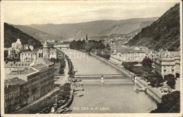 Bad Ems Lahn Lahn Brücke