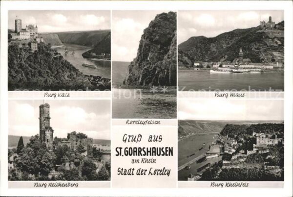 St Goarshausen Burg Rheinfels Maus Reichenberg