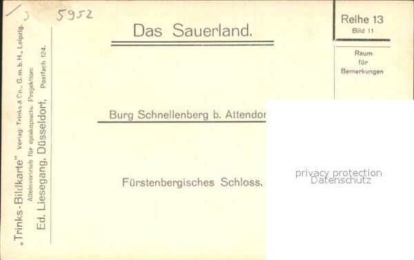 Schnellenberg Gut Burg Schnellenberg Attendom – Bild 2