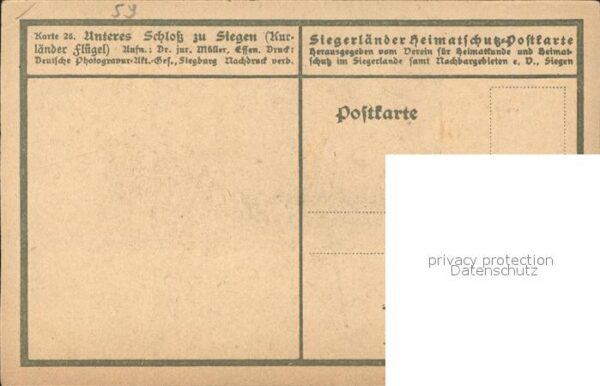 Siegen Westfalen Unteres Schloss – Bild 2