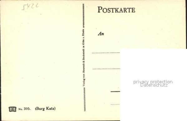 St Goarshausen Burg Katz – Bild 2