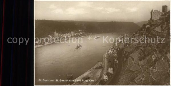 St Goarshausen Burg Katz