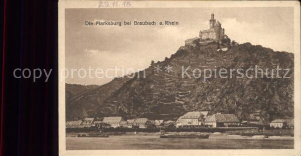 Braubach Rhein Marksburg