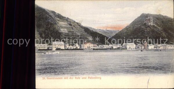 St Goarshausen Katz Patersberg