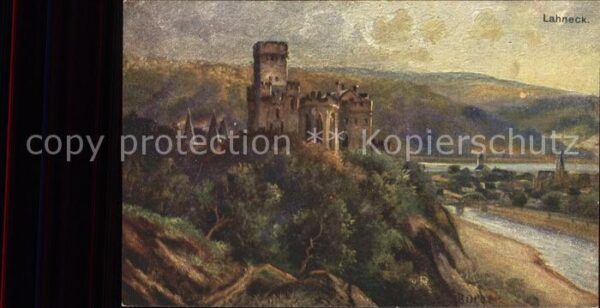 Lahntal Burg Lahneck