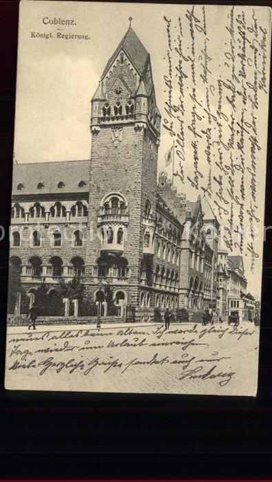 Coblenz Koblenz Königl. Regierung