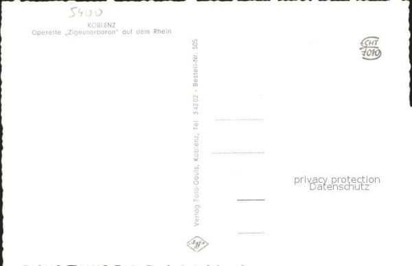 Koblenz Rhein Operette Ziegeunerbaron – Bild 2