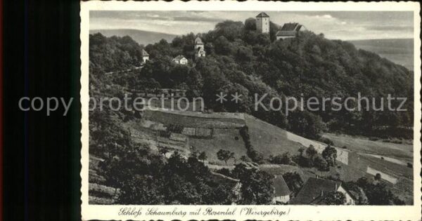 Schaumburg Rinteln Rosental Fliegeraufnahme