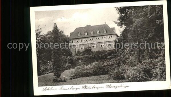 Rinteln Schloss Arensburg Steinberger Wesergebi