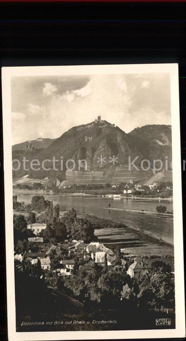 Rolandseck Rhein Drachenfels
