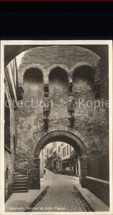 Andernach Rheintor Figuren