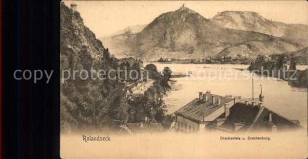Rolandseck Drachenfels Drachenburg