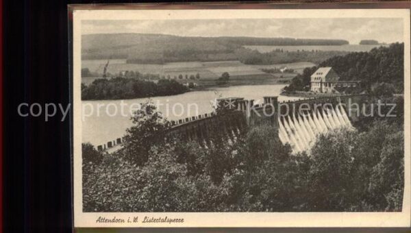 Attendorn Listertalsperre
