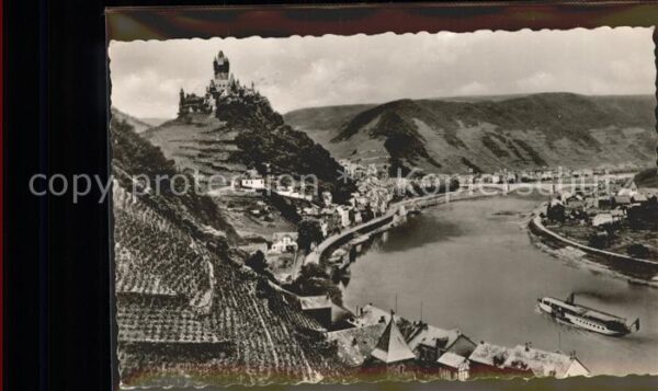 Koblenz Rhein Dampfschiff BUrg