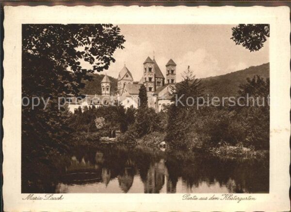 Maria Laach Glees Klostergarten