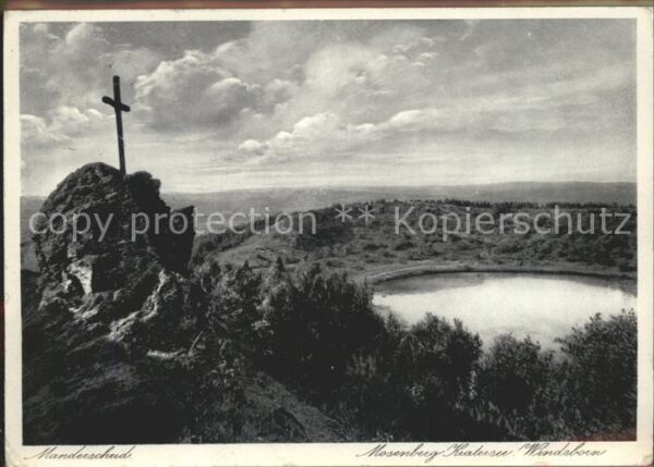 Manderscheid Eifel Mosenberg See