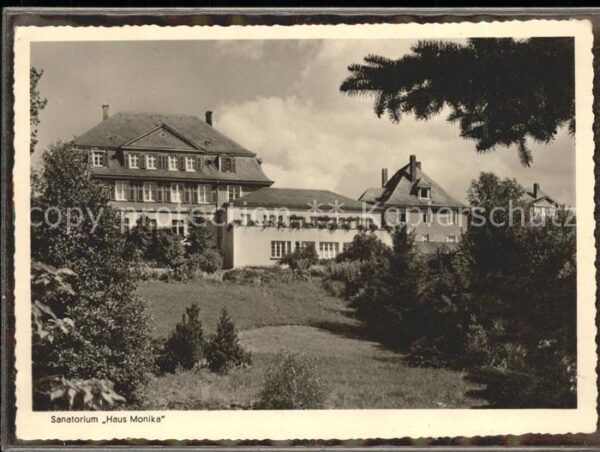 Fredeburg Schmallenberg Sauerland Sauerland Sanatorium Haus Monika