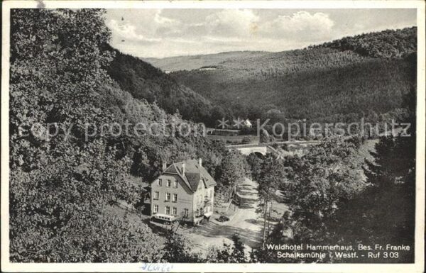 Schalksmuehle Waldhotel Hammerhaus