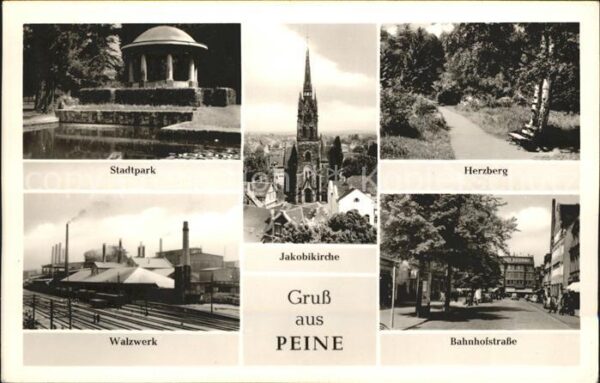 Peine Herzberg Bahnhofstr. Walzerk Stadtpark