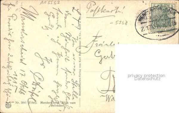 Manderscheid Eifel Künstlerkarte – Bild 2