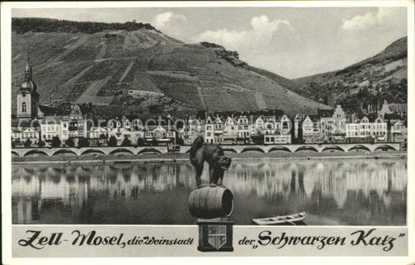 Zell Mosel Schwarzen Katz