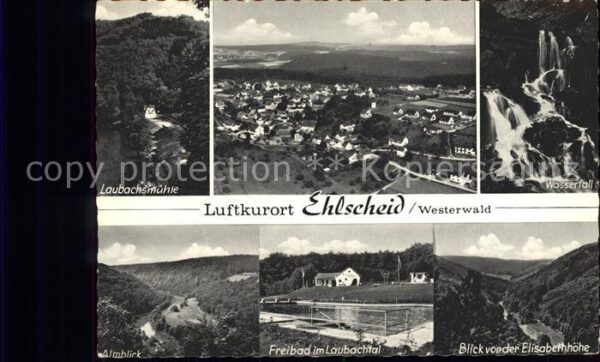 Ehlscheid Elisabethhöhe Freibad Almblick Laubachs