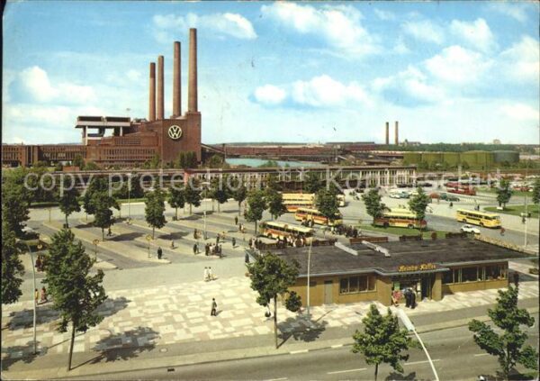 Wolfsburg VW Werk Autobus