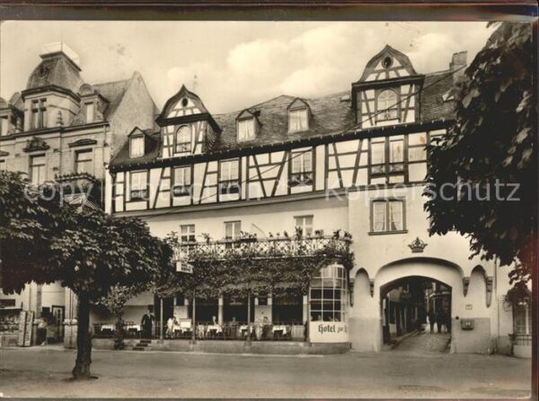 Boppard Rhein Hotel Restaurant Zur Krone