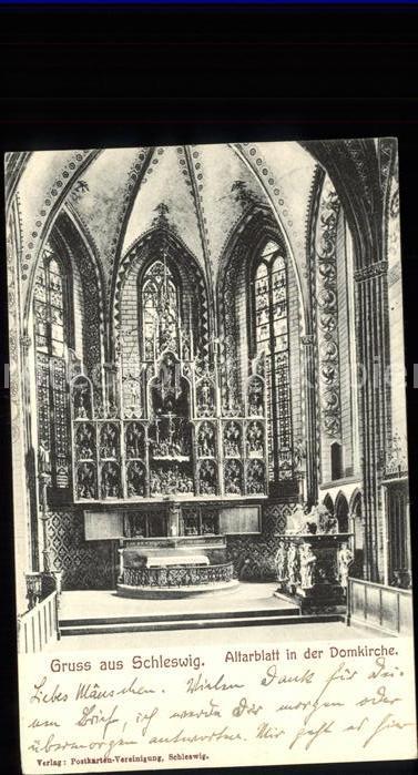 Schleswig Holstein Altarblatt in der Domkirche