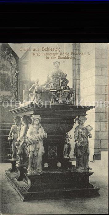 Schleswig Holstein Prechtkenotaph König Friedrich 1. in de