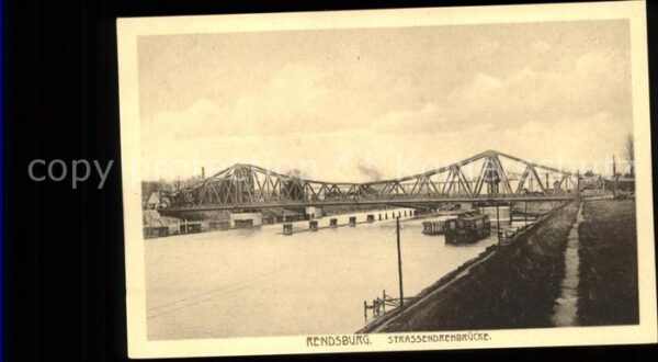 Rendsburg Strassendrehbrücke