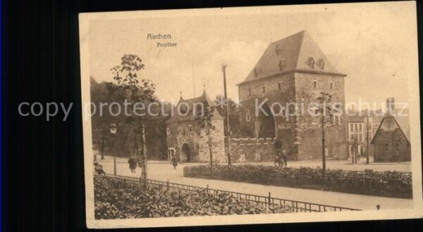 Aachen Ponttor (Feldpost)
