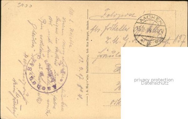 Aachen Ponttor (Feldpost) – Bild 2
