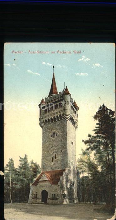 Aachen Aussichtsturm im Aachener Wald (Feldpos