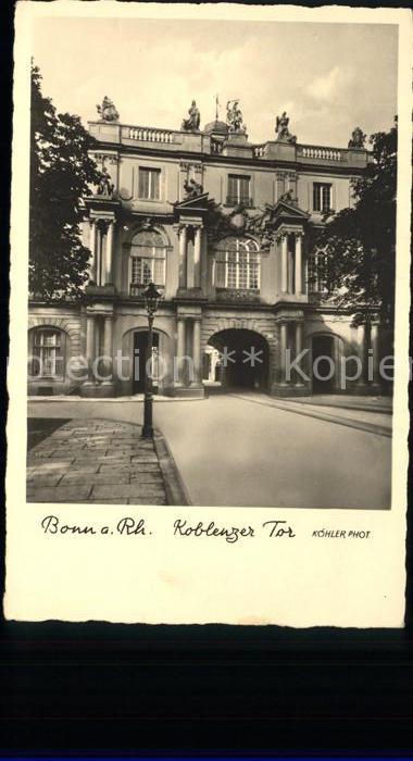 Bonn Rhein Koblenzer Tor