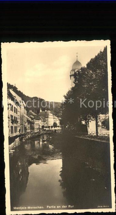 Monschau Partie an der Rur