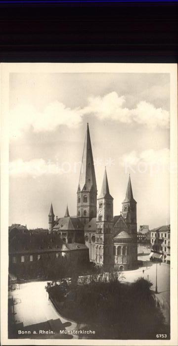 Bonn Rhein Münsterkirche