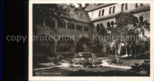 Bonn Rhein Münster-Kreuzgang