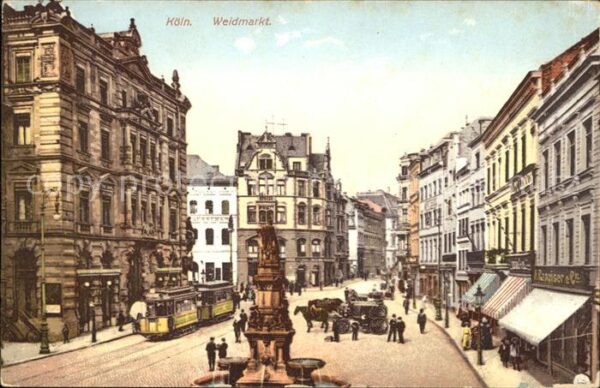 Koeln Rhein Weidmarkt