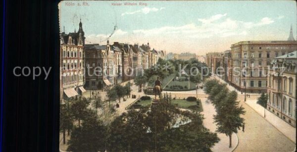Koeln Rhein Kaiser-Wilhelm-Ring