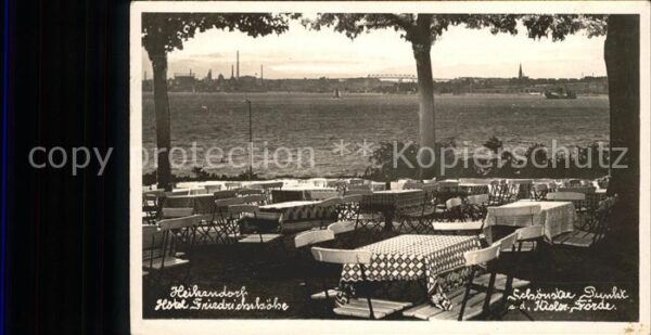 Heikendorf Terrasse vom Hotel Friedrichshöhe
