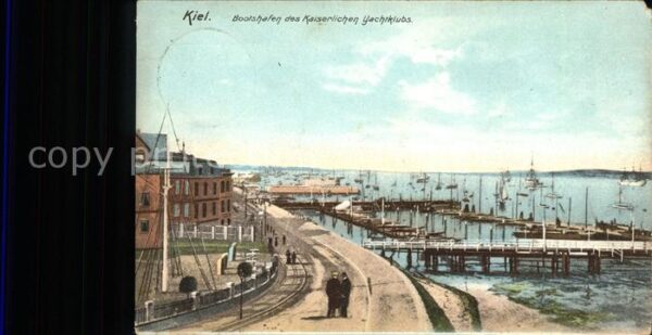 Kiel Bootshafen des Kaiserl.Yachtklubs