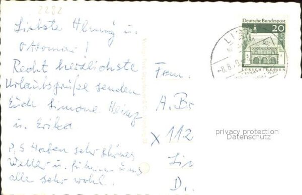 List Sylt Strand- u.Badeleben (Stempel) – Bild 2