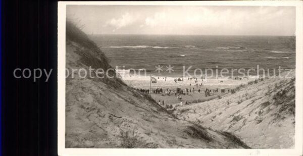 Sylt Dünen mit Badestrand
